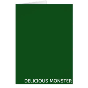 Köstliche Monster-grüne Farbe