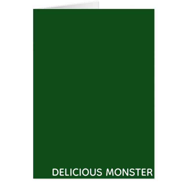 Köstliche Monster-grüne Farbe (Vorne)