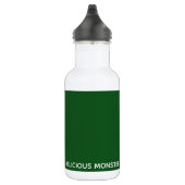 Köstliche Monster-grüne Farbe Edelstahlflasche (Rechts)