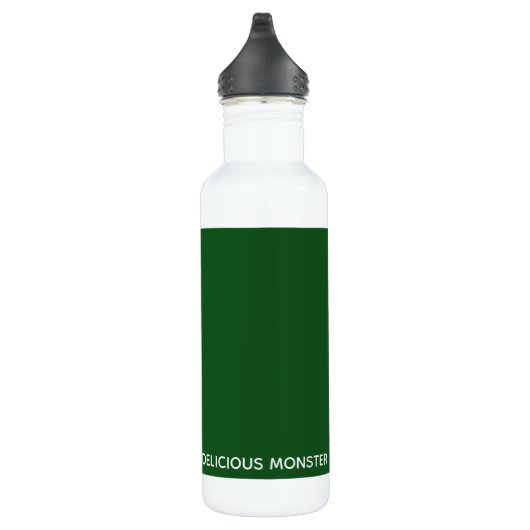 Köstliche Monster-grüne Farbe Edelstahlflasche (Rechts)