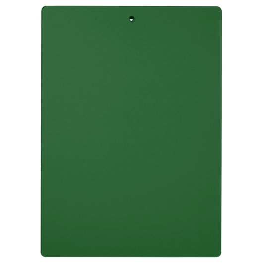 Köstliche Monster-grüne Farbe Klemmbrett (Rückseite)