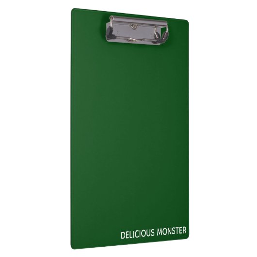 Köstliche Monster-grüne Farbe Klemmbrett (Rechts)