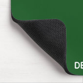 Köstliche Monster-grüne Farbe Mousepad (Ecke)