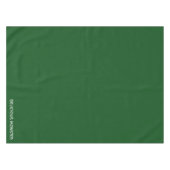 Köstliche Monster-grüne Farbe Tischdecke (Vorderseite (Horizontal))