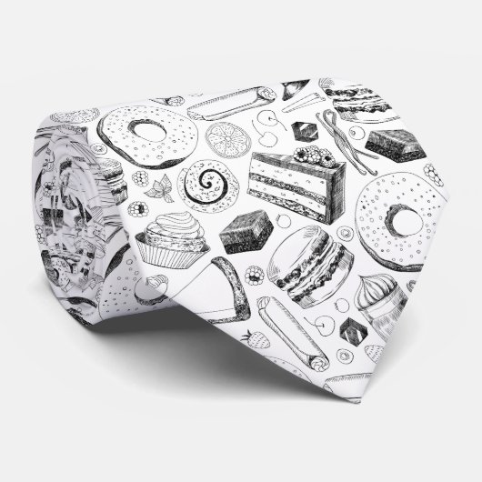 Köstliche Nackenschleife Krawatte (Gerollt)