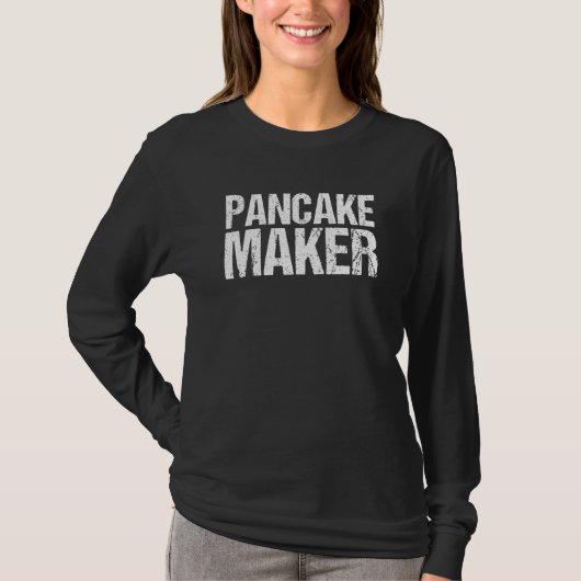 Köstliche Pancake Maker Breakfast Foods Pancake Ma T-Shirt (Vorderseite)