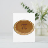 Köstliche Pi Postkarte (Stehend Vorderseite)