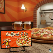 Köstliche Pizza - individuell anpassbar und Berufl Visitenkarte