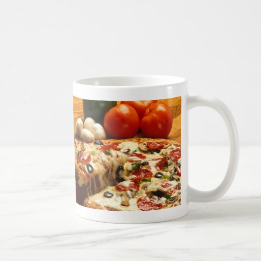 Köstliche Pizza Kaffeetasse (Rechts)