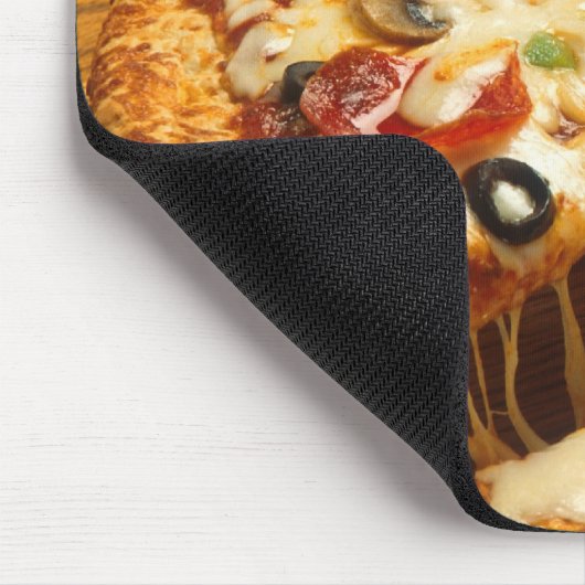 Köstliche Pizza Mousepad (Ecke)