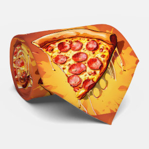 Köstliche Pizza Slice Fun Neck Tie Krawatte