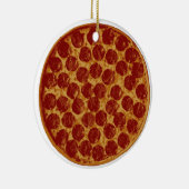 Köstliche Pizza-Torte Keramikornament (Rechts)