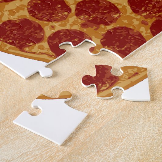 Köstliche Pizza-Torte Puzzle (Seite)