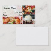 Köstliche Pizza und italienische Nahrung Visitenkarte (Vorne/Hinten)