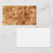 Köstliche Popcorn-Visitenkarte Visitenkarte (Vorne/Hinten)