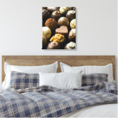 Köstliche Pralinen Leinwanddruck (Insitu (Schlafzimmer))
