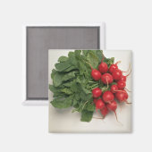 Köstliche Rettiche Magnet (Vorderseite/Rückseite)