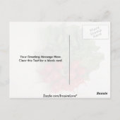 Köstliche Rettiche Postkarte (Rückseite)