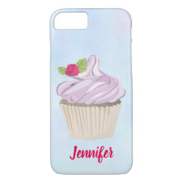 Köstliche rosa Cupcake Berry auf Top Custom Case-Mate iPhone Hülle