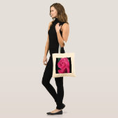 Köstliche rosa Rosen-Taschen-Tasche Tragetasche (Vorderseite (Model))