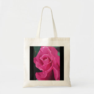 Köstliche rosa Rosen-Taschen-Tasche Tragetasche