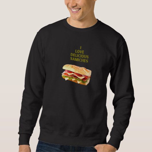 Köstliche Samiches Sweatshirt (Vorderseite)