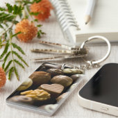 Köstliche Schokoladenpralinen Schlüsselanhänger (Vorderseite rechts)