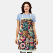 Köstliche Schürze für das Lebensmitteldesign (Getragen)