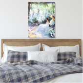 Köstliche Solitude Frank Bramley Fine Art Leinwanddruck (Insitu (Schlafzimmer))