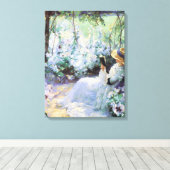 Köstliche Solitude Frank Bramley Fine Art Leinwanddruck (Insitu (Holzboden))