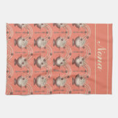 Köstliche Spaghetti und Fleischbällchen für Feinsc Geschirrtuch (Horizontal)