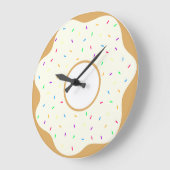 Köstliche Spende Große Wanduhr (Winkel)