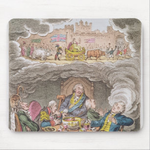 Köstliche Träume! Luftschlösser! Mousepad