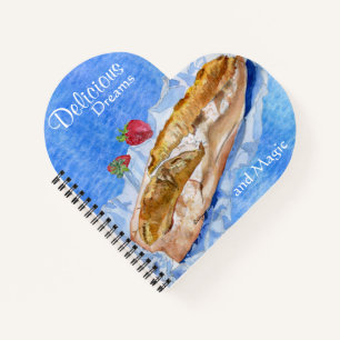 Köstliche Träume und magisches Valentine Notizblock