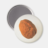 Köstliche Walnuss Magnet (Vorderseite/Rückseite)