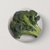 Köstlicher Brokkoli Button (Vorderseite)
