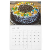 Köstlicher Cake-farbener Kalender (Mär 2027)