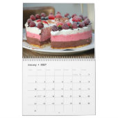 Köstlicher Cake-farbener Kalender (Jan 2027)