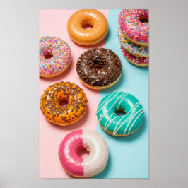 Köstlicher Donut Poster