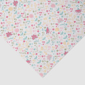 Köstlicher Frühlings-Blumenmuster Seidenpapier (Ausschnitt)