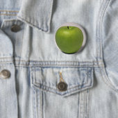 Köstlicher grüner Apfel Button (Beispiel)