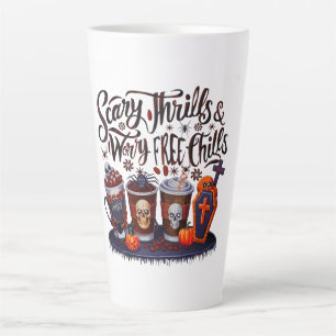 Köstlicher Halloween-Kaffee für Spooky Sips! Milchtasse