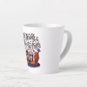 Köstlicher Halloween-Kaffee für Spooky Sips! Milchtasse (Rechte Ecke)