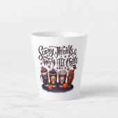 Köstlicher Halloween-Kaffee für Spooky Sips! Milchtasse (Vorderseite)