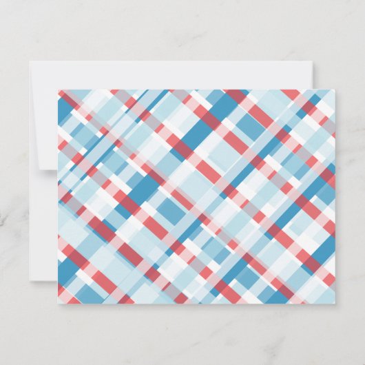 Köstlicher Hamburger Einladung (Rückseite)