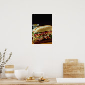 Köstlicher Helden Poster (Küche)