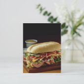 Köstlicher Helden Postkarte (Stehend Vorderseite)