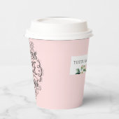 Köstlicher Kaffee hier verkauft | Hinzufügen des L Pappbecher (Links)