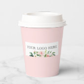 Köstlicher Kaffee hier verkauft | Hinzufügen des L Pappbecher (Rückseite)