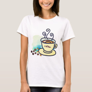 Köstlicher Kaffee, Kaffeebohnen T-Shirt